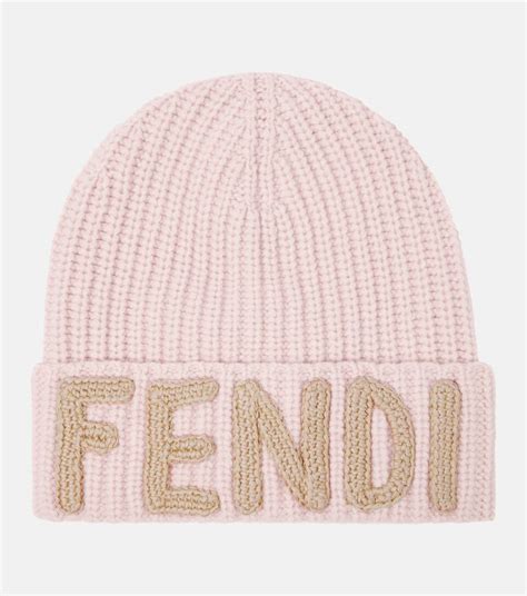 bonnet en laine Fendi femmes VBZTD6360 blanc accessoires.